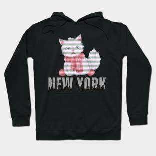 New Yorker Cat Hoodie